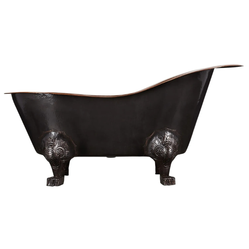 Coppersmith Creations Clawfoot Chinese Style Copper Tub – The Bridgerton Bath (1 size, Copper) - Brand New Bathrooms