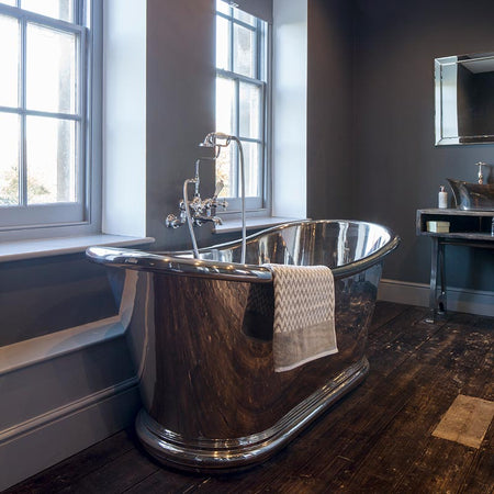 Hurlingham Bateau Double Ended Copper Bathtub (1 size, 2 styles, any colour) - Brand New Bathrooms