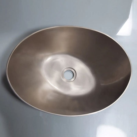 Coppersmith Creations Cast Bronze Earthen Lamp Style Sink (1 size, Bronze) - Brand New Bathrooms