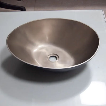 Coppersmith Creations Cast Bronze Earthen Lamp Style Sink (1 size, Bronze) - Brand New Bathrooms