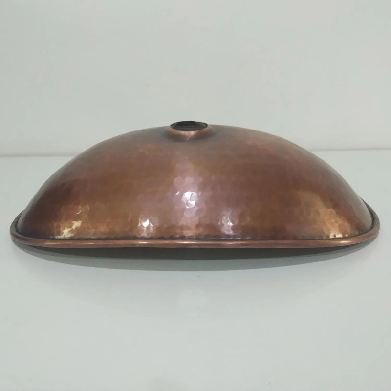 Coppersmith Creations Copper Boat Hammered Sink (1 size, Antique finish) - Brand New Bathrooms