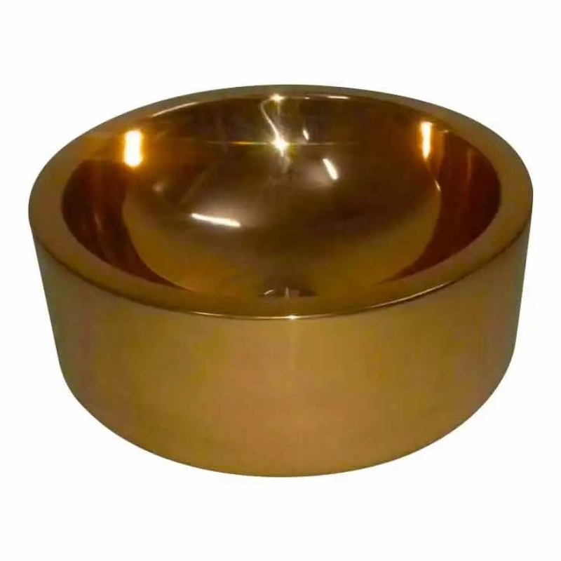 Coppersmith Creations Round Copper Sink (1 size, Copper finish) - Brand New Bathrooms
