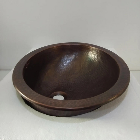 Coppersmith Creations Oval Copper Sink (1 size, Copper) - Brand New Bathrooms