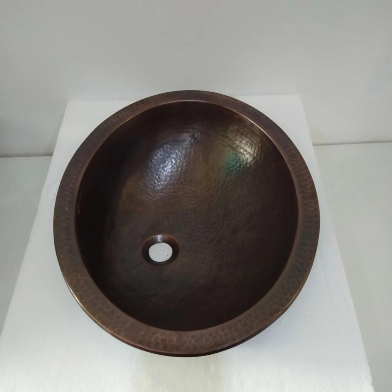 Coppersmith Creations Oval Copper Sink (1 size, Copper) - Brand New Bathrooms