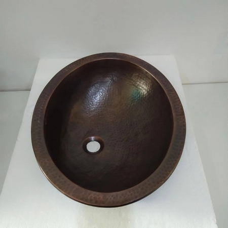 Coppersmith Creations Oval Copper Sink (1 size, Copper) - Brand New Bathrooms