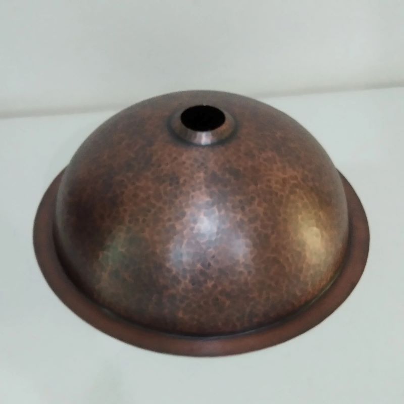 Coppersmith Creations Round Hammered Copper Sink (2 sizes, Copper) - Brand New Bathrooms