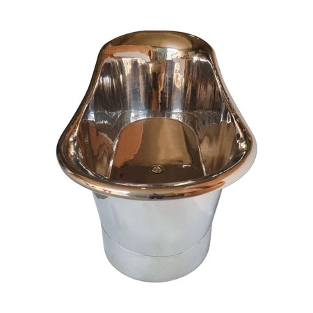 Coppersmith Creations Straight Base Copper Bathtub (1 size, Nickel Finish) - Brand New Bathrooms