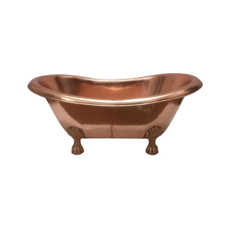 Coppersmith Creations Copper Tub Style Clawfoot Sink (1 size, Full Copper)