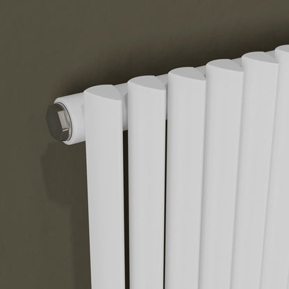 Eucotherm Corus Vertical Tube Radiator (2 colours, 3 sizes, 2 styles) - Brand New Bathrooms