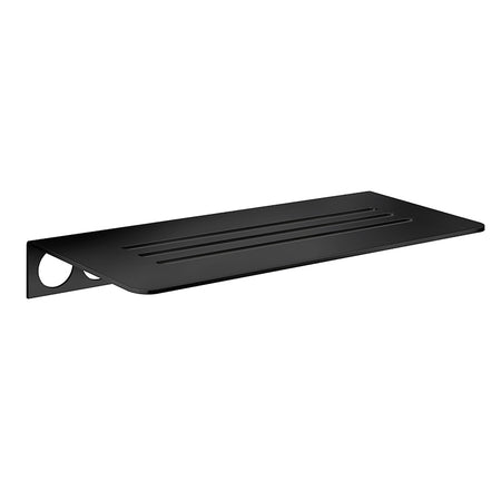 Smedbo Grout Line Shelf For Tiling Black Stainless Steel (2 Variants) - Brand New Bathrooms