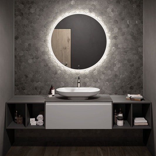 RAK Ceramics Des Counter Top Basin without Overflow (1 size, White) - Brand New Bathrooms