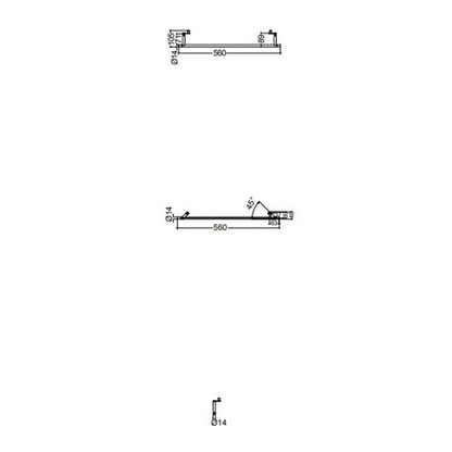 RAK Ceramics Des Wall Hung Basin (4 sizes, 2 styles, Alpine White) - Brand New Bathrooms