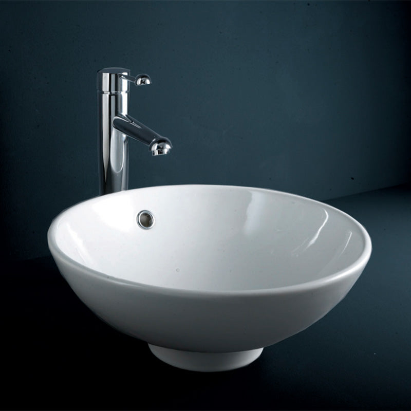 RAK Ceramics Diana 420mm Countertop Basin (1 size, Alpine White) - Brand New Bathrooms