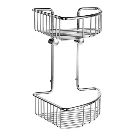 Smedbo Double Corner Shower Basket (3 Variants) - Brand New Bathroom