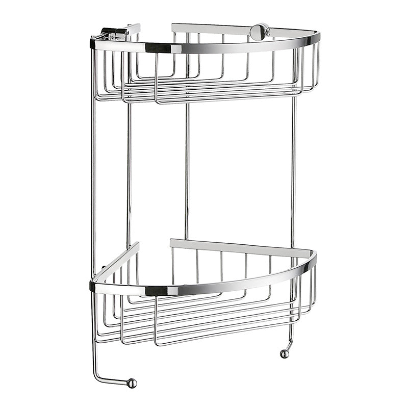 Smedbo Double Corner Shower Basket (3 Variants) - Brand New Bathroom