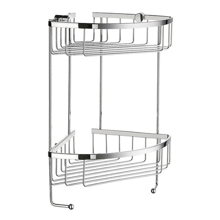 Smedbo Double Corner Shower Basket (3 Variants) - Brand New Bathroom
