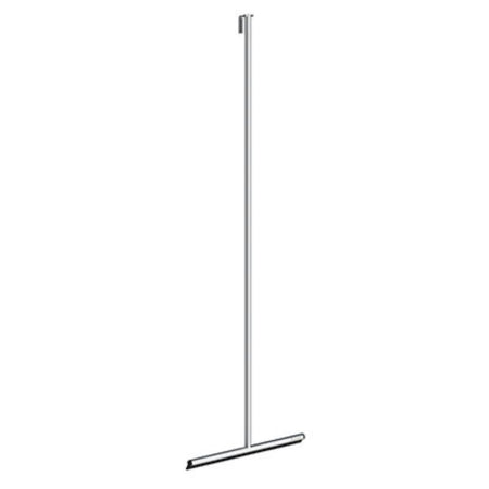 Smedbo Floor Squeegee With Self-Adhesive Hook (W388 x H1330 mm) - Brand New Batthrooms