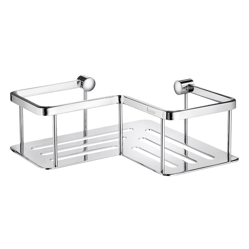 Smedbo Sideline Corner Shower Basket (4 Variants) - Brand New Bathrooms
