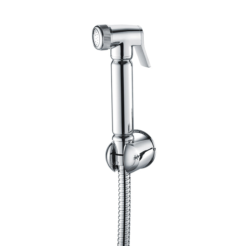 Scudo Douche Handset With Flexi and Holder Chrome - Brand New Bathrooms
