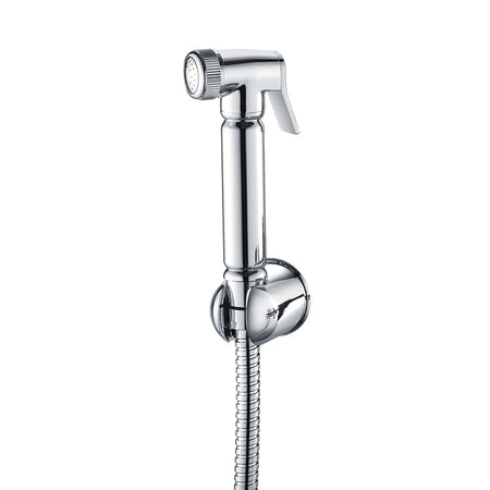 Scudo Douche Handset With Flexi and Holder Chrome - Brand New Bathrooms