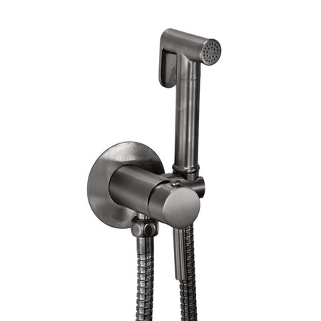Scudo Integrated Douche Handset with Flexi, Holder and Outlet Elbow (5 colours) - Brand New Bathrooms