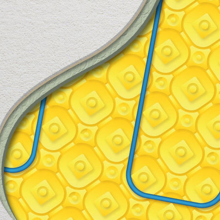 Cosytoes Underfloor Heating Decoupling Mat Cable (11 sizes, 11.5w/m) - Brand New Bathrooms