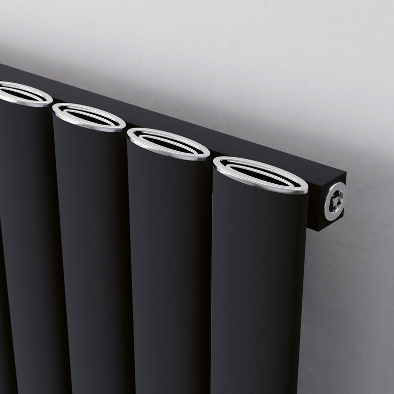 Eucotherm Delta Vertical Aluminium Radiator (2 colours, 3 sizes) - Brand New Bathrooms