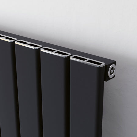 Eucotherm Delta Line Vertical Aluminium Radiator (2 colours, 3 sizes) - Brand New Bathrooms