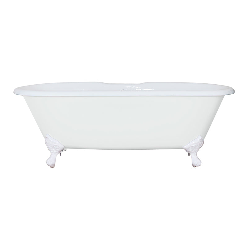 Hurlingham Dryden Double Ended Cast Iron Bathtub (1 size, any colour) - Brand New Bathrooms