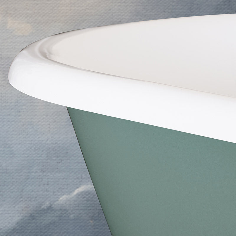 Hurlingham Dryden Double Ended Cast Iron Bathtub (1 size, any colour) - Brand New Bathrooms