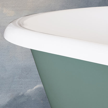Hurlingham Dryden Double Ended Cast Iron Bathtub (1 size, any colour) - Brand New Bathrooms