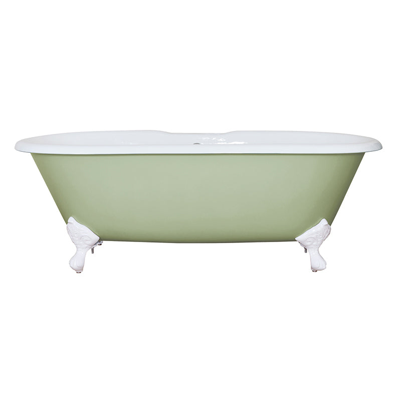 Hurlingham Dryden Double Ended Cast Iron Bathtub (1 size, any colour) - Brand New Bathrooms