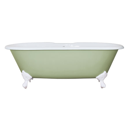 Hurlingham Dryden Double Ended Cast Iron Bathtub (1 size, any colour) - Brand New Bathrooms