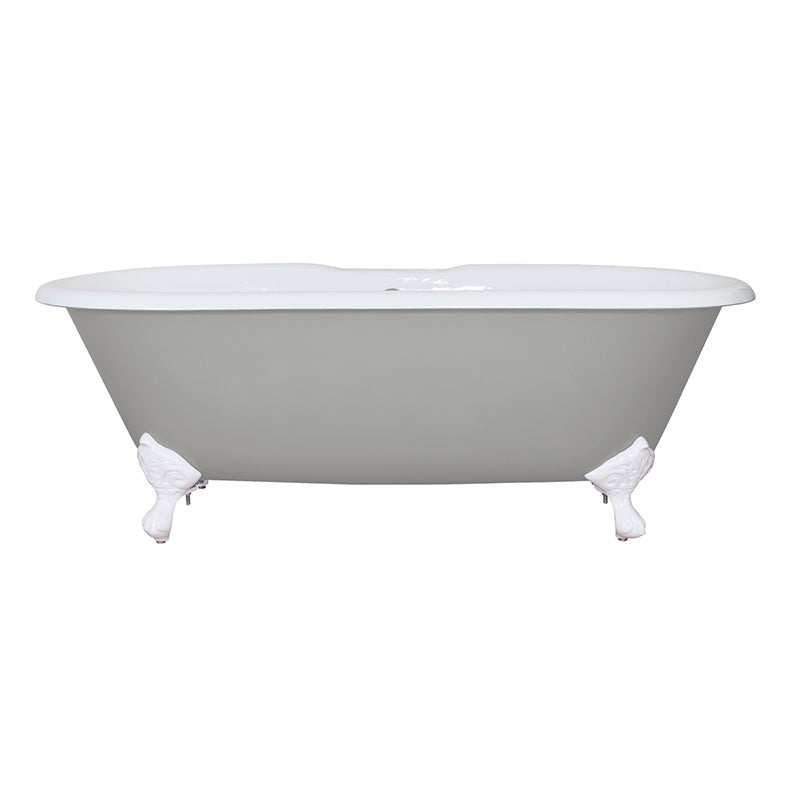 Hurlingham Dryden Double Ended Cast Iron Bathtub (1 size, any colour) - Brand New Bathrooms
