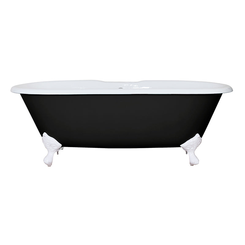 Hurlingham Dryden Double Ended Cast Iron Bathtub (1 size, any colour) - Brand New Bathrooms
