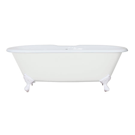 Hurlingham Dryden Double Ended Cast Iron Bathtub (1 size, any colour) - Brand New Bathrooms