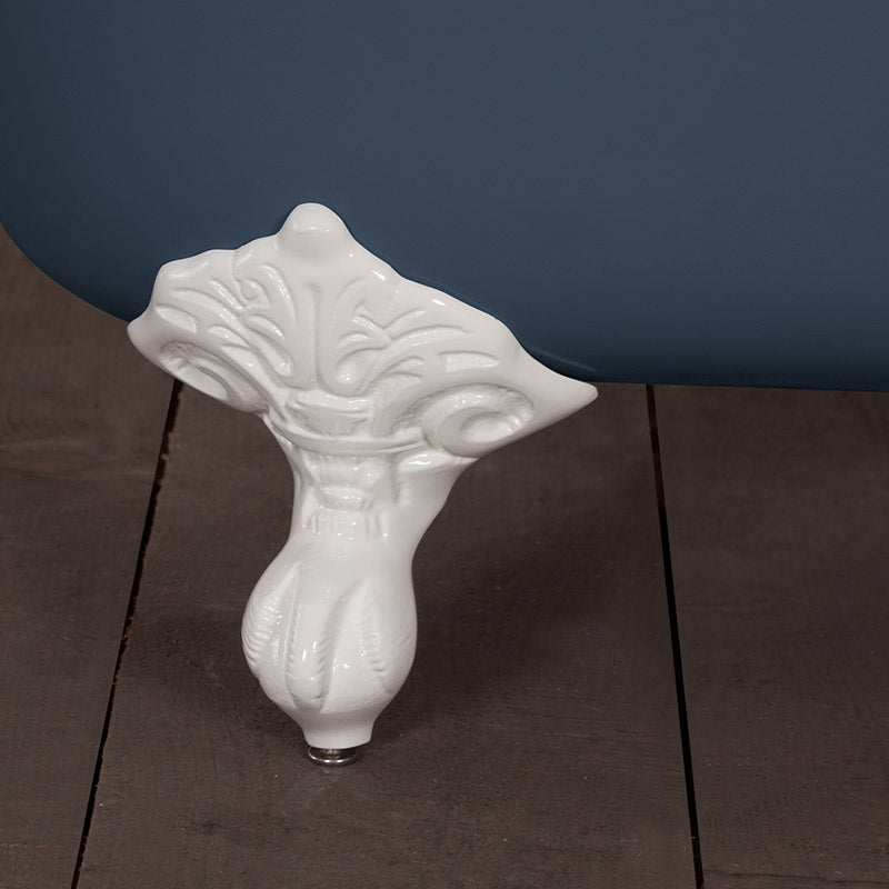 Hurlingham Dryden Small Double Ended Cast Iron Clawfoot Bathtub (1 size, any colour) - Brand New Bathrooms