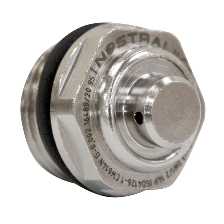 Carron Safety Bleed Valve (1 size, Chrome) - Brand New Bathrooms
