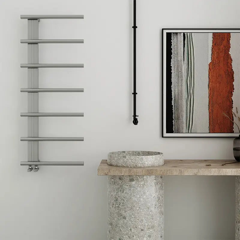 Carisa Elegans Stainless Steel Towel Radiator - Brand New Bathrooms