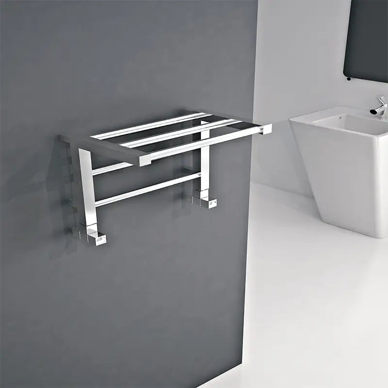 Carisa Etage Mild Steel Towel Radiator 1 section (H350mm x W500mm) - Brand New Bathrooms