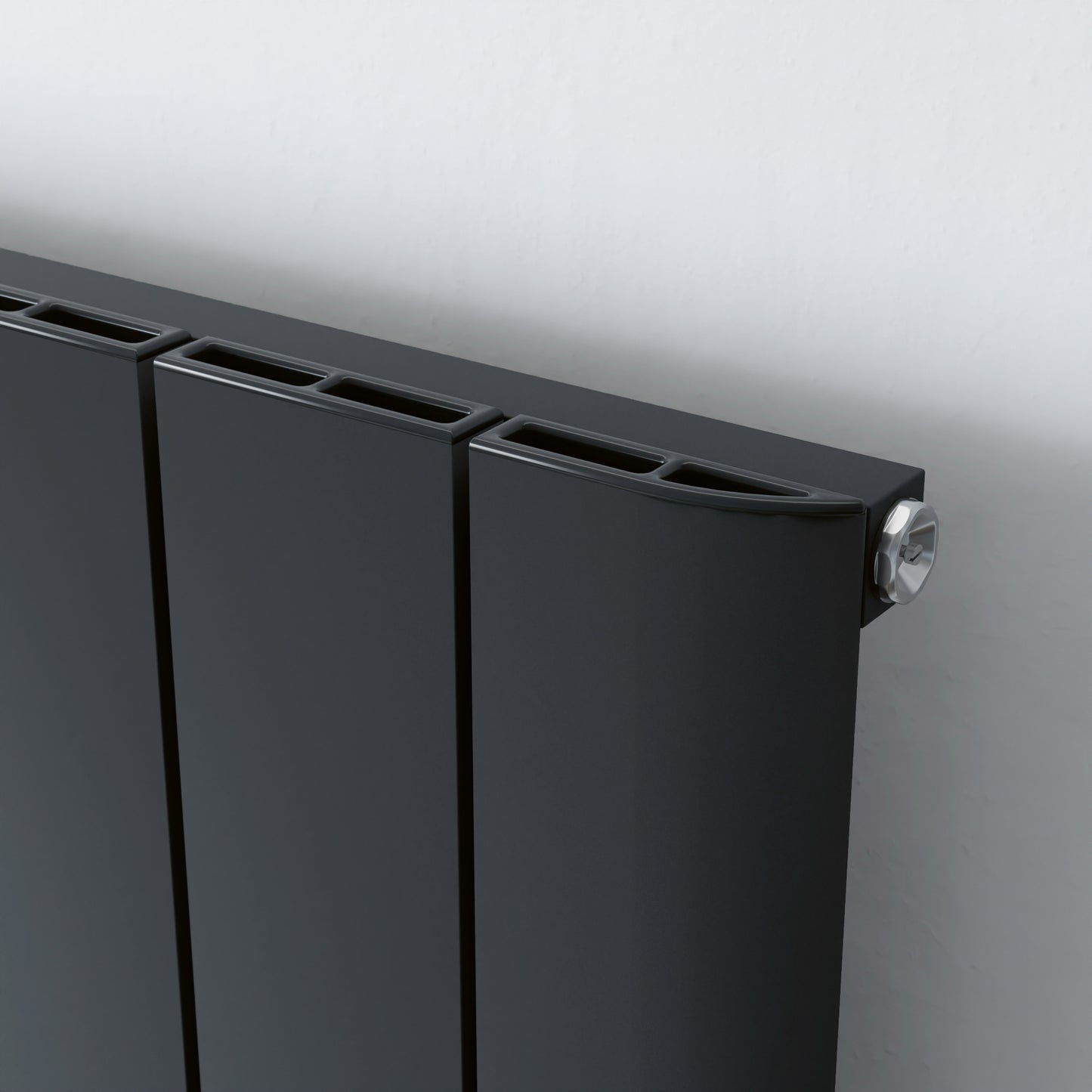Eucotherm Eris Vertical Aluminium Radiator (2 colours, 3 sizes) - Brand New Bathrooms