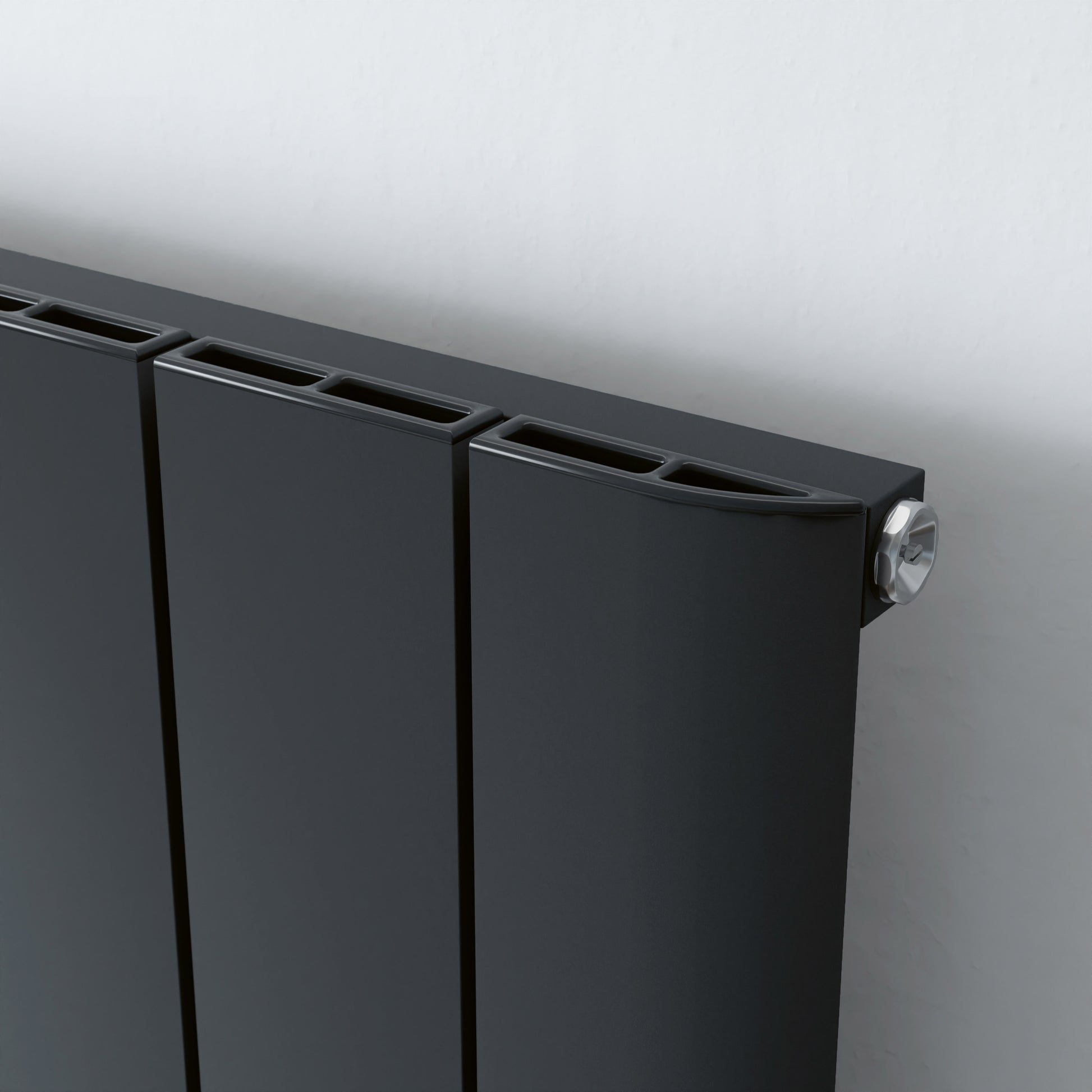 Eucotherm Eris Vertical Aluminium Radiator (2 colours, 3 sizes) - Brand New Bathrooms