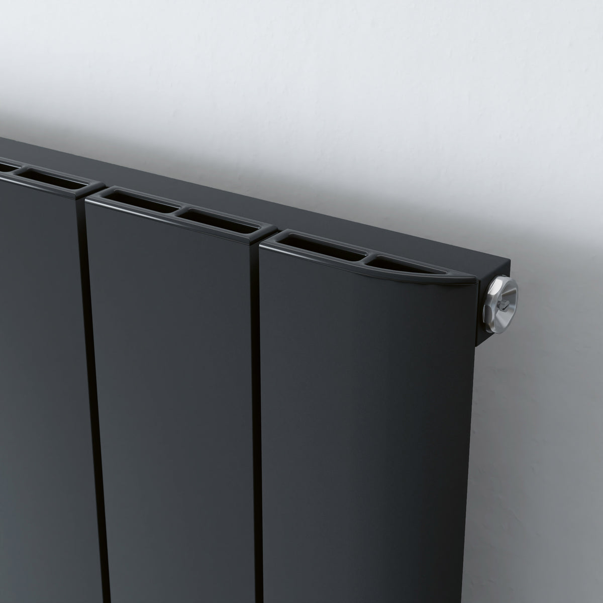 Eucotherm Eris Vertical Aluminium Radiator (2 colours, 3 sizes) - Brand New Bathrooms