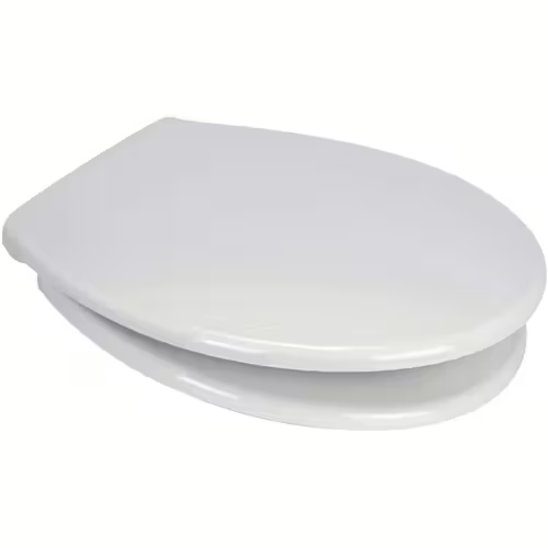 Euro Showers Ettan Heavyweight Universal Toilet Seat (White) - Brand New Bathrooms