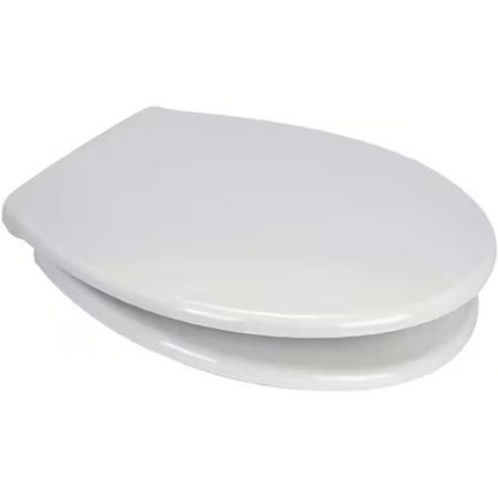 Euro Showers Ettan Heavyweight Universal Toilet Seat (White) - Brand New Bathrooms