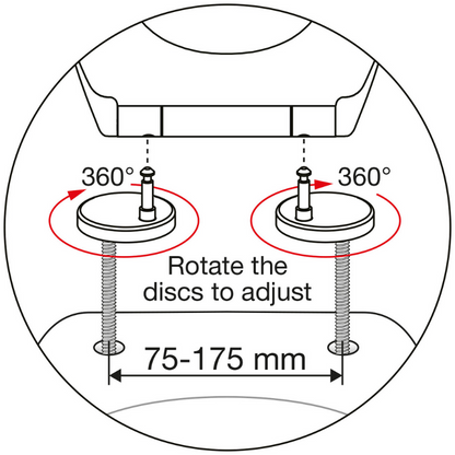 Euro Showers Multi D Duroplast Toilet Seat (White) - Brand New Bathrooms