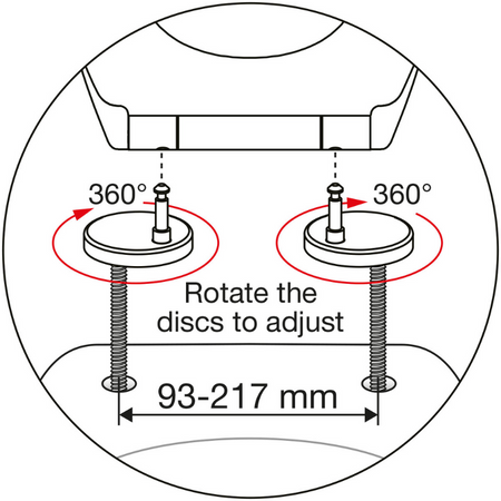 Euro Showers Rainbow Middle D Style D Shaped Toilet Seat (3 colours) - Brand New Bathrooms
