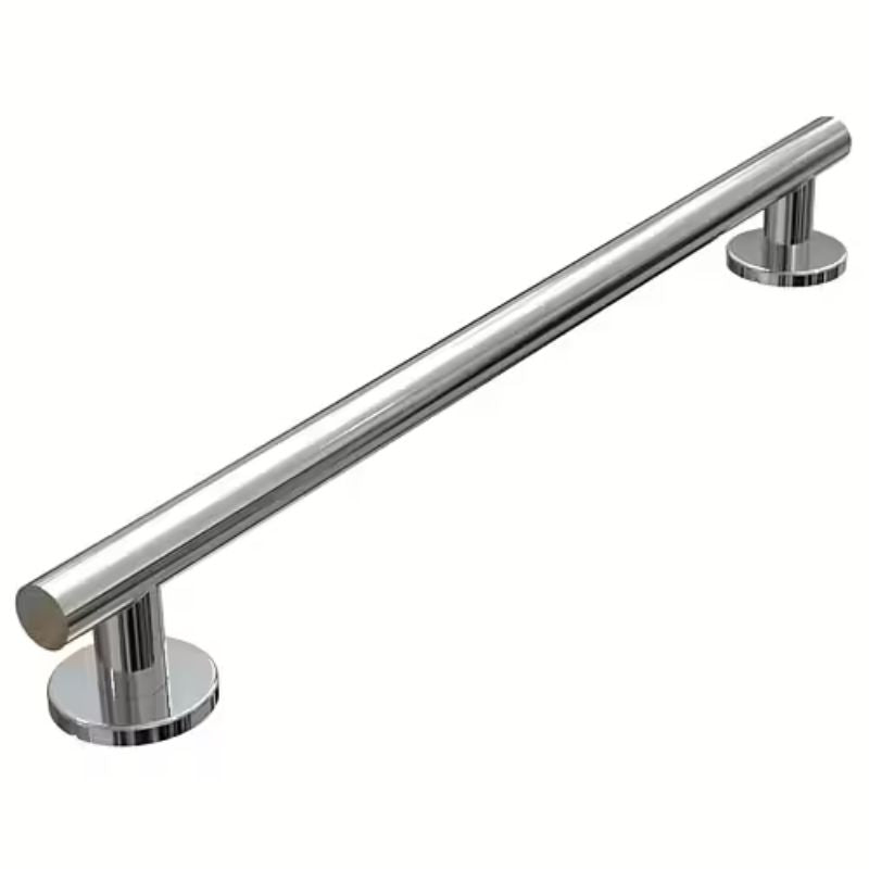 Euro Showers Straight Contemporary Polished Stainless Steel Grab Rail (3 sizes) - Brandnew Bathroom