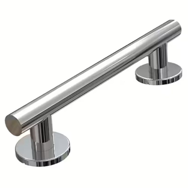 Euro Showers Straight Contemporary Polished Stainless Steel Grab Rail (3 sizes) - Brandnew Bathroom