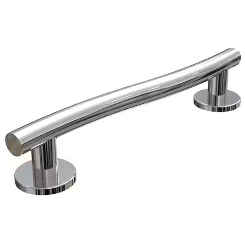 Euro Showers WAVE Contemporary Polished Stainless Steel Grab Rail (3 sizes) - Brandnew Bathroom